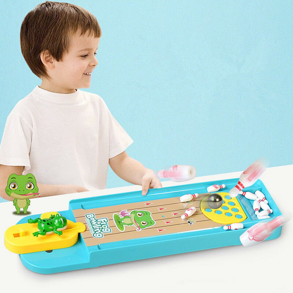 Mini Bowling Desktop Game - Puzzle Board Game Pi-Mart