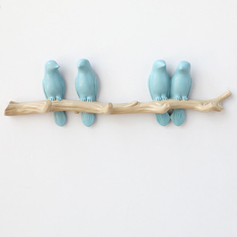 Bird Decoration Hook Entrance Wall No-trace Key Hook No-drill Wall Decor Wall-mounted Coat Hook PearlNestDecor.com