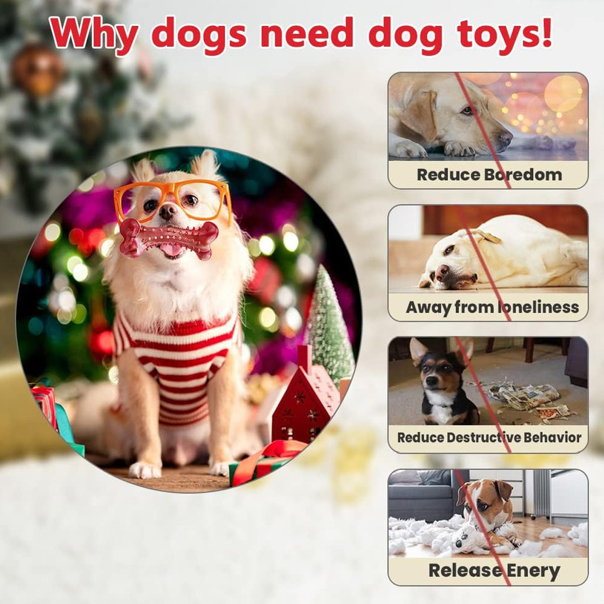 Natural Rubber Chew Toy Suitable For Aggressive Dogs - Durable And Long-Lasting Suitable For Dogs Chewing Heavy Objects Best YouTube Store