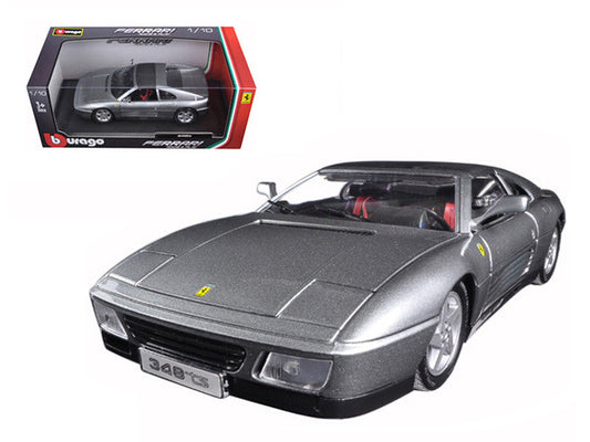 Ferrari 348 TS Grey 1/18 Diecast Model Car by Bburago LuxuryLifeWay Online Store