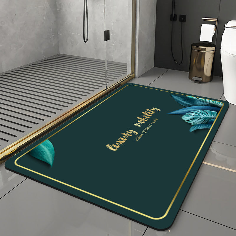 Soft Diatom Mud Bathroom Absorbent Mat Anti Slip