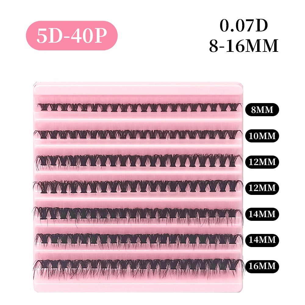 5D Messy 40p 60p Thick Hot Melt False Eyelashes LadyShow.Store