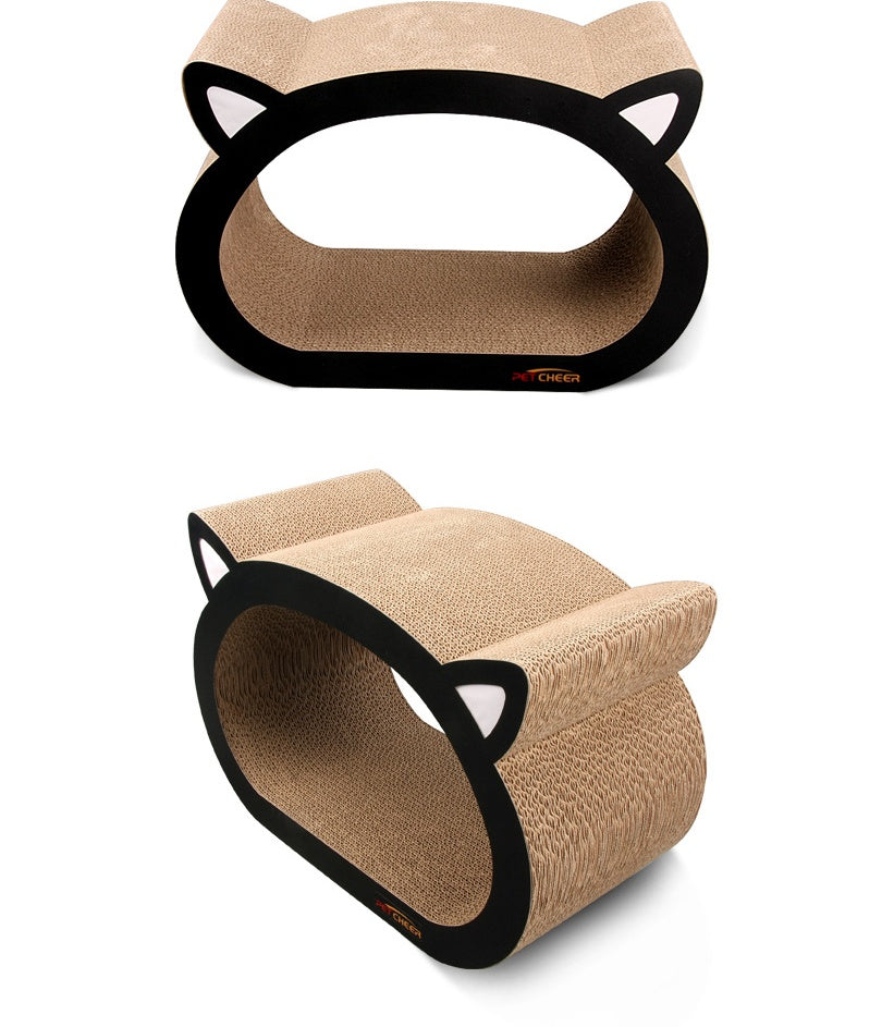 cat head cat scratch board Pets Fashion