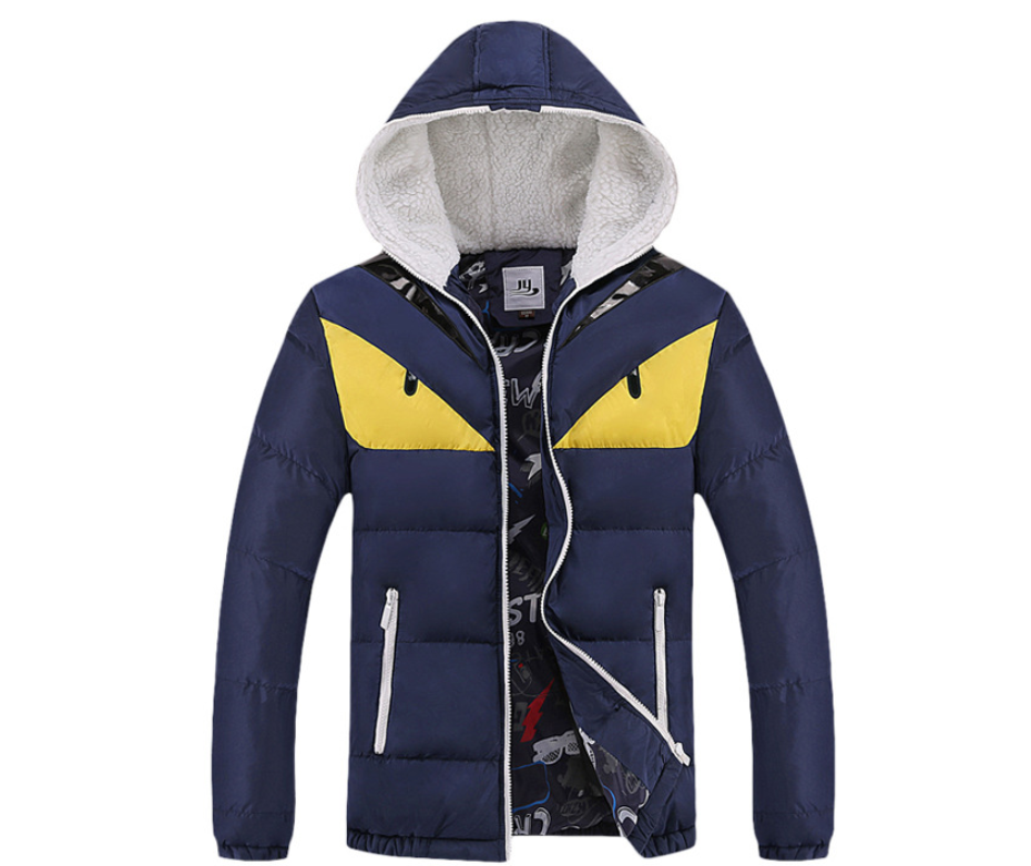 New Winter Cotton-Padded Jacket For Young Men