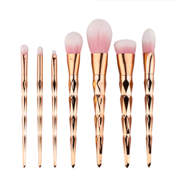 7 makeup brushes, makeup tools, diamond makeup brush foundation brush CJD