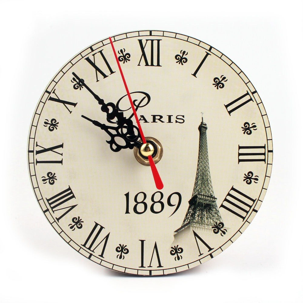 European Style Creative Retro Clock Wall Clock Living Room Clock PearlNestDecor.com