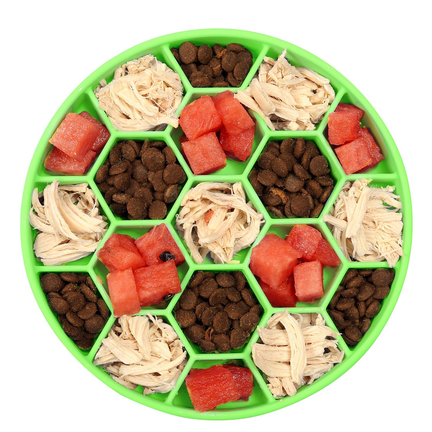 Silica Gel Sucker Honeycomb Eating Bowl Pets Fashion