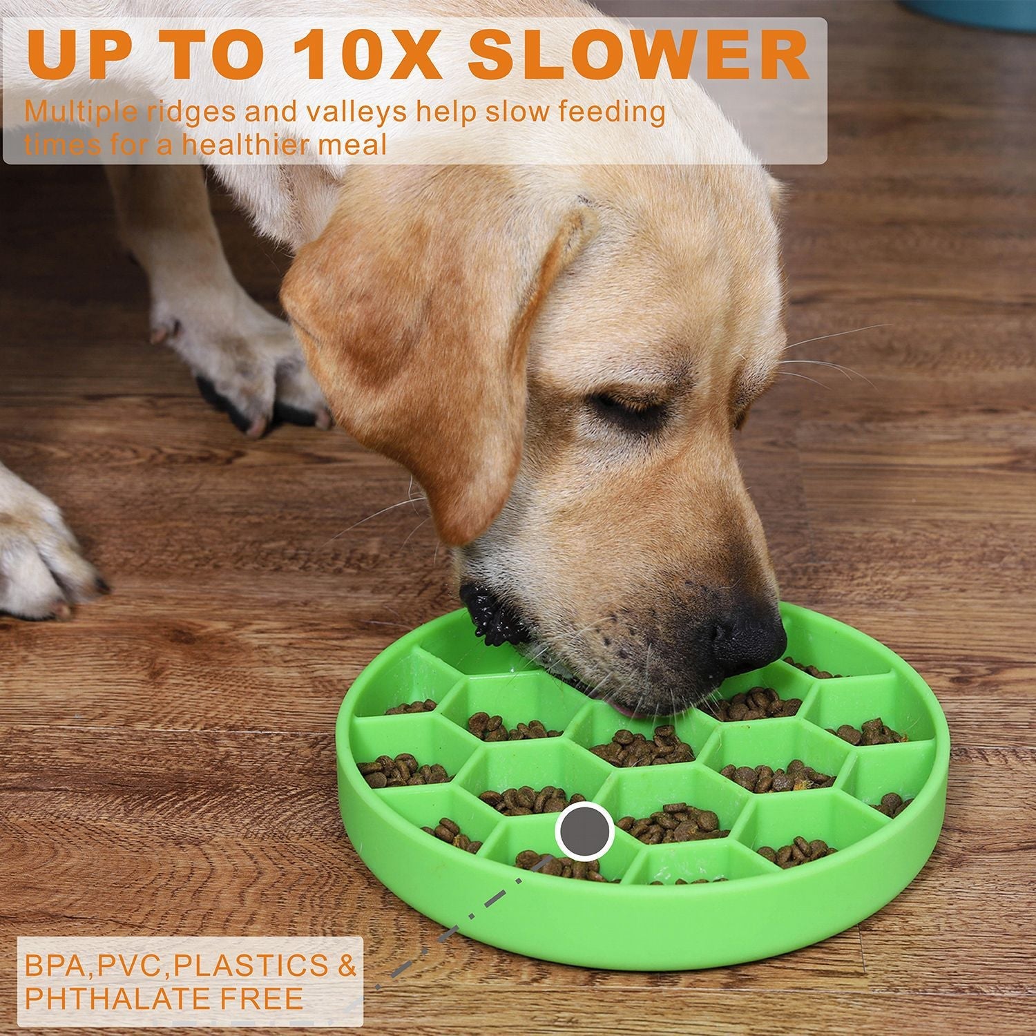 Silica Gel Sucker Honeycomb Eating Bowl Pets Fashion