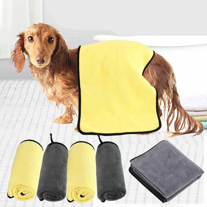 Pet Absorbent Towel Multi-size High Quality Pet Bath Towel Pets Fashion