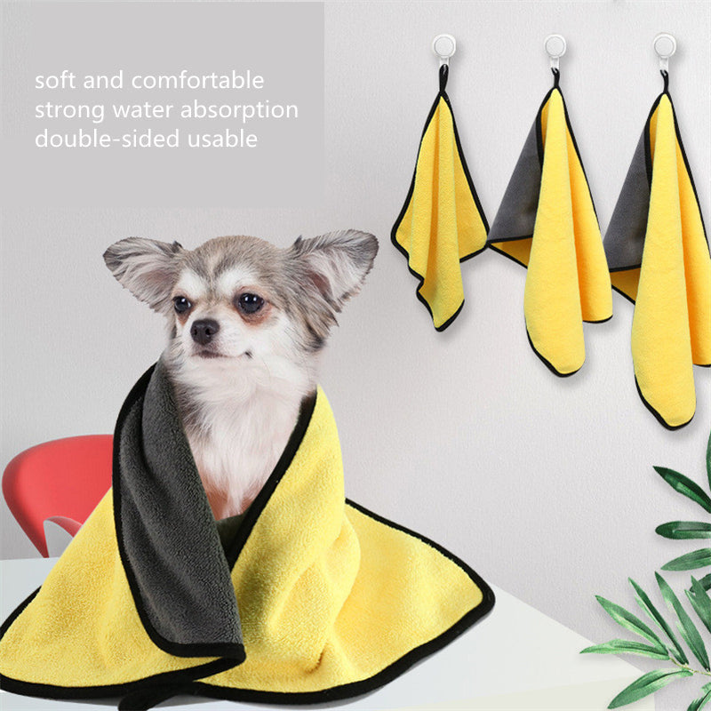Pet Absorbent Towel Multi-size High Quality Pet Bath Towel Pets Fashion