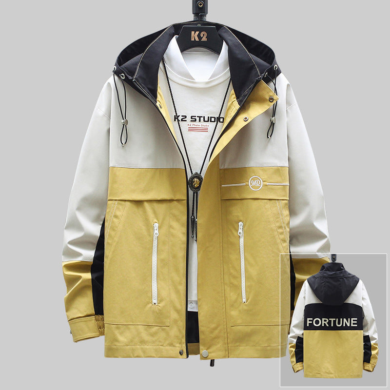 Men's Spring And Autumn Jackets Handsome Clothes New Tooling Ins Tide Jacket NorixaFashion.com