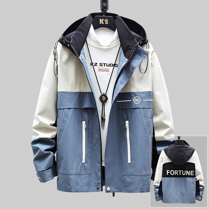 Men's Spring And Autumn Jackets Handsome Clothes New Tooling Ins Tide Jacket NorixaFashion.com
