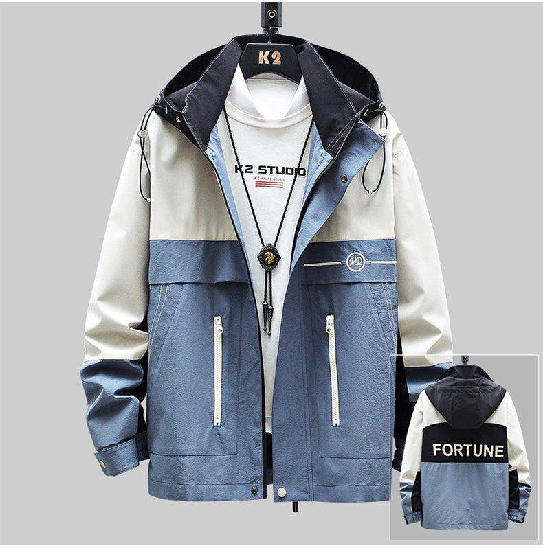 Men's Spring And Autumn Jackets Handsome Clothes New Tooling Ins Tide Jacket NorixaFashion.com