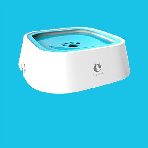 1.5L Cat Dog Water Bowl Carried Floating Bowl Anti-Overflow Slow Water Feeder Dispenser Pet Fountain ABS&PP Dog Supplies Pets Fashion