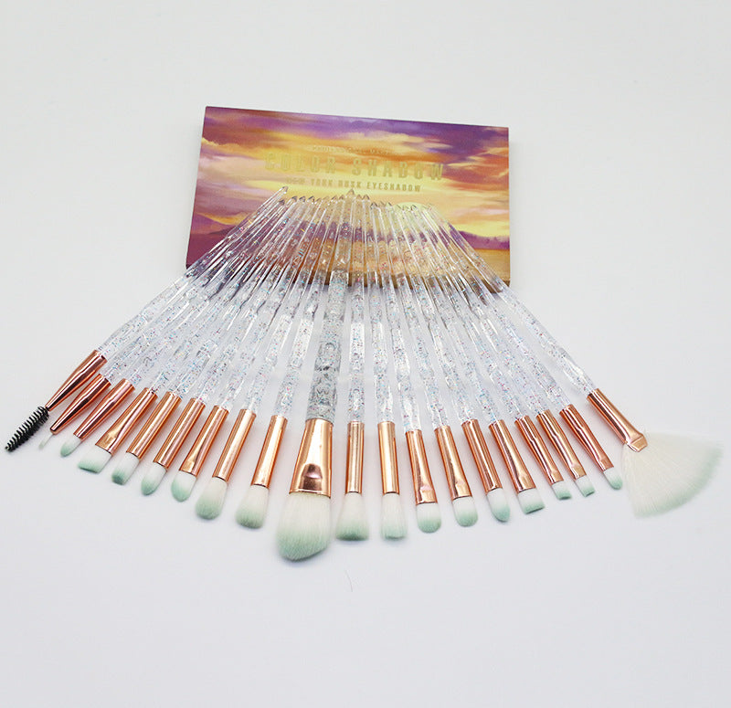 Diamond Colorful Beauty Makeup Brush Utensils CJD2