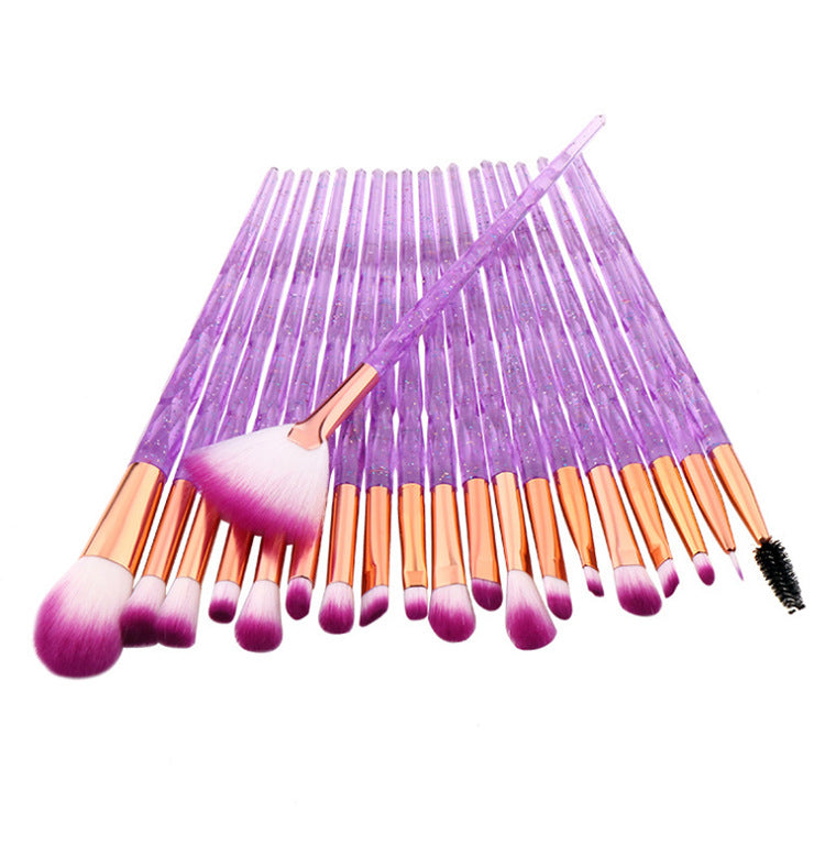 Diamond Colorful Beauty Makeup Brush Utensils CJD2