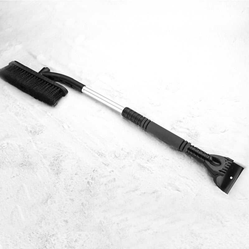 Car Cleaning Brush Ice Scraper Detachable Snow Shovel Brush Dust Remove Brush Auto Windshield Extendable Snow Brush Foam Handle CJD