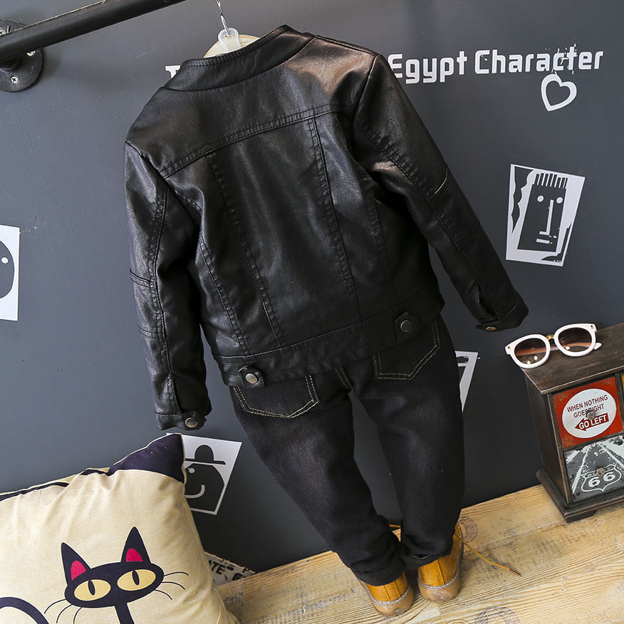 Boys And Girls Warm And Trendy Leather Jackets NorixaFashion.com