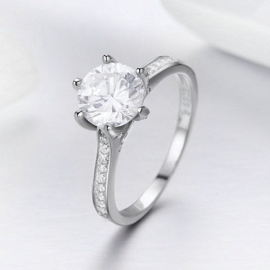S925 Fashion Diamond Ring Women LadyShow.Store