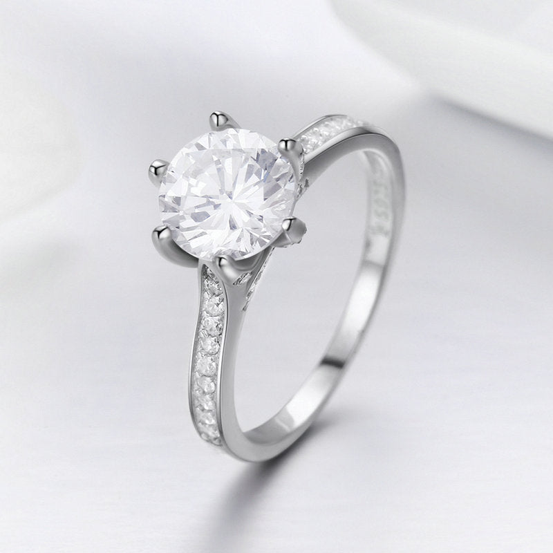 S925 Fashion Diamond Ring Women LadyShow.Store