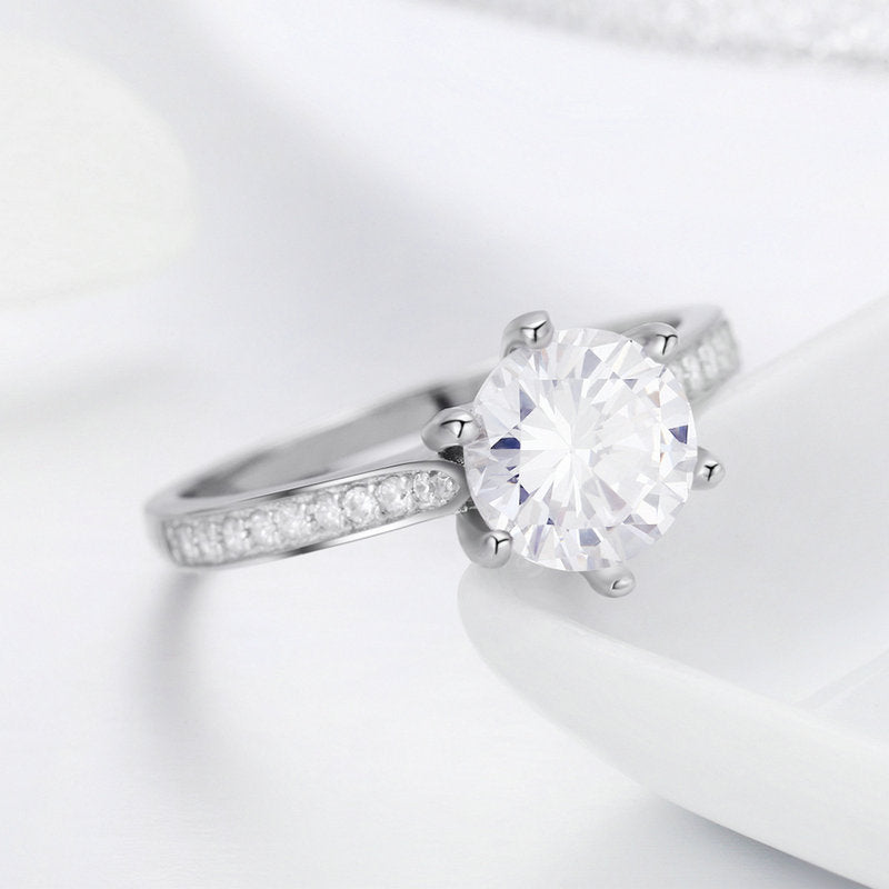 S925 Fashion Diamond Ring Women LadyShow.Store