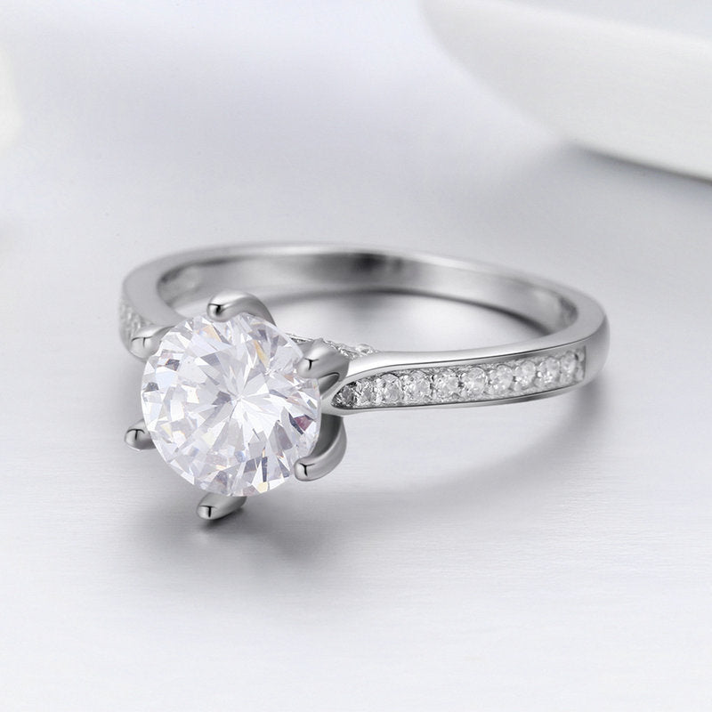 S925 Fashion Diamond Ring Women LadyShow.Store