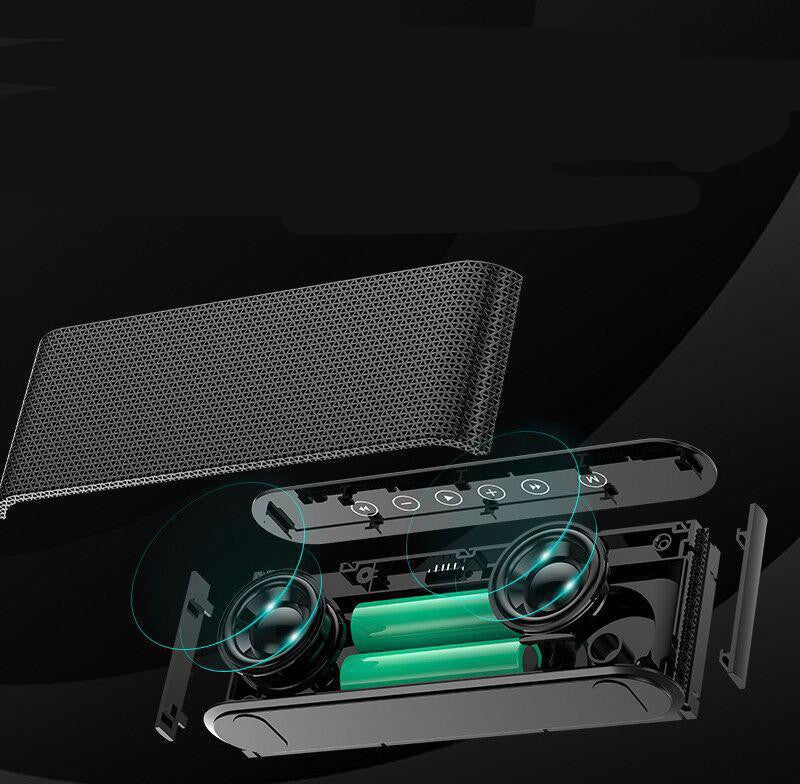 Outdoor Portable Mobile Phone Charging Treasure Mini Speaker