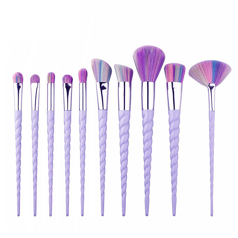 Multi Color Spiral Makeup Brush CJD2