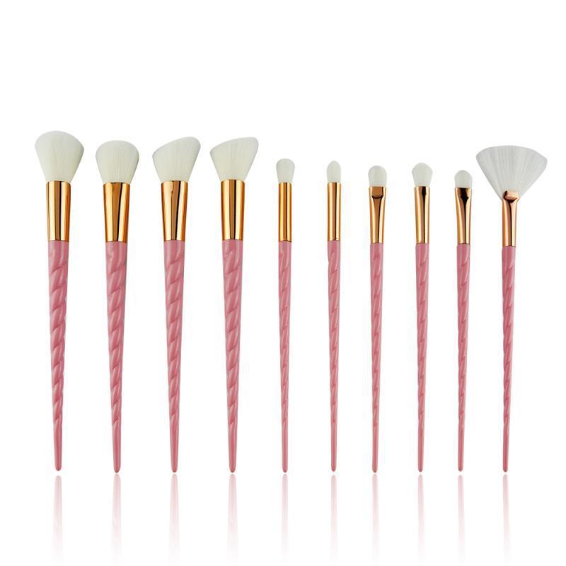 Multi Color Spiral Makeup Brush CJD2