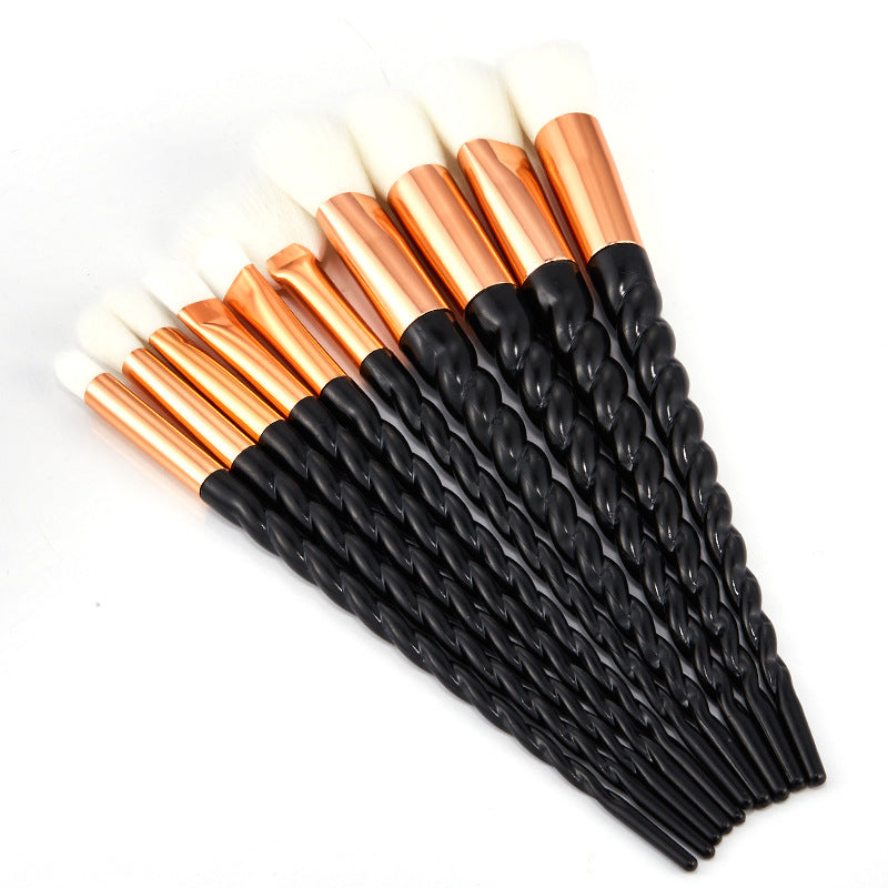 Multi Color Spiral Makeup Brush CJD2