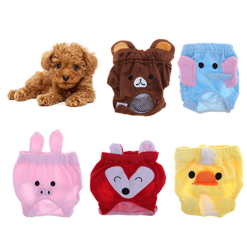 Reusable Dog Diapers Belly Band Cotton Physiological Underwe Pets Fashion