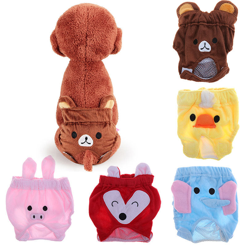 Reusable Dog Diapers Belly Band Cotton Physiological Underwe Pets Fashion