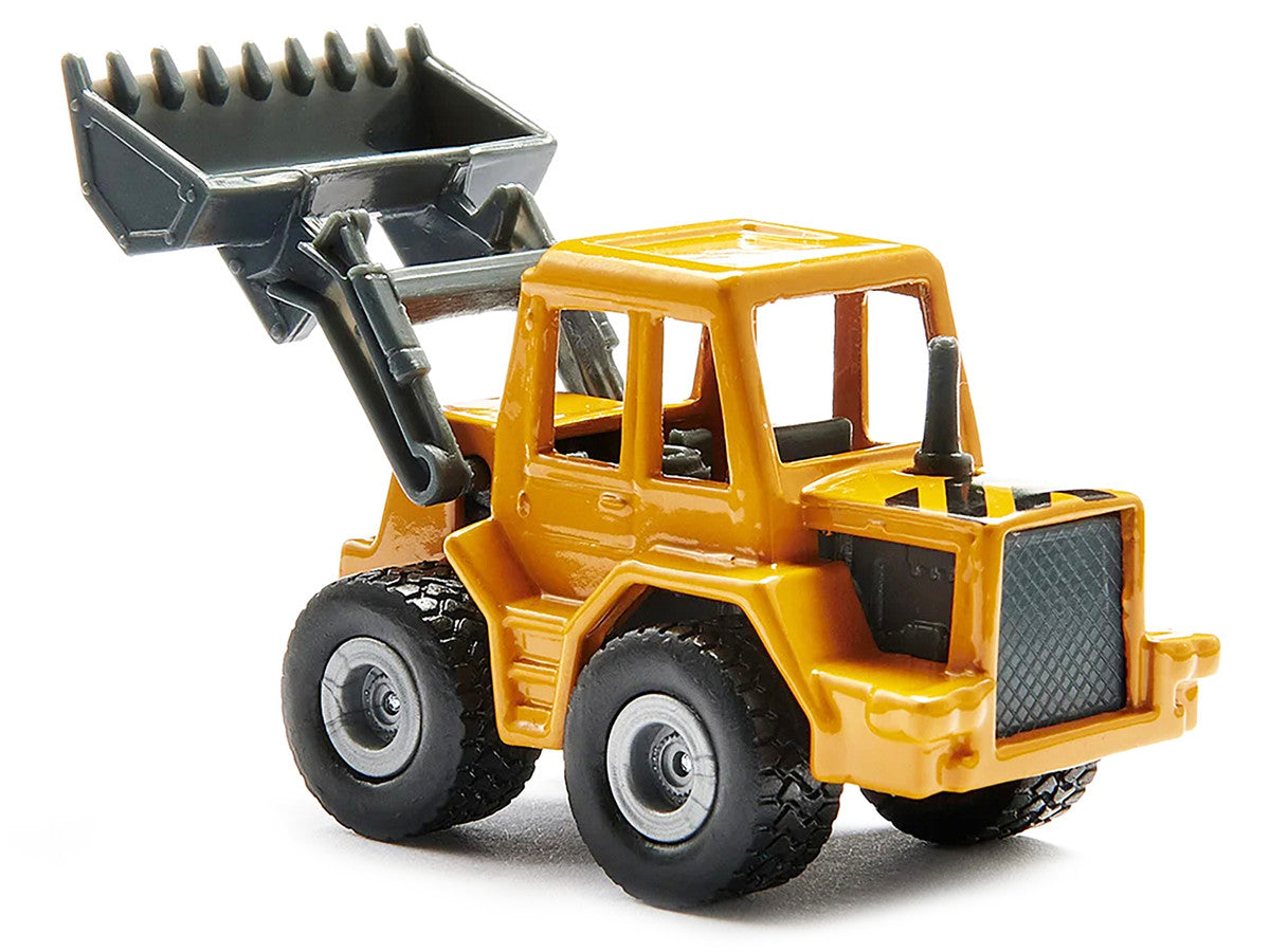 Truck with Low Loader Trailer and Front Loader Yellow Diecast Model by Siku LuxuryLifeWay Online Store