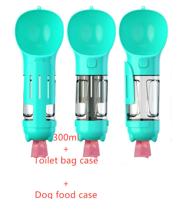 3-in-1 Portable Pet Water Bottle Pets Fashion