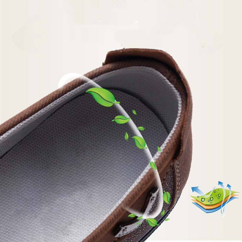 Men's Shoes Large Size Breathable Low-Help Casual Cloth Shoes Best YouTube Store