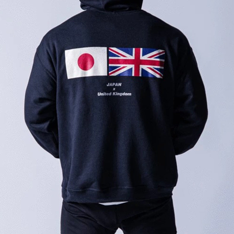 Men's Pullover Sports Loose Hooded Sweatshirt