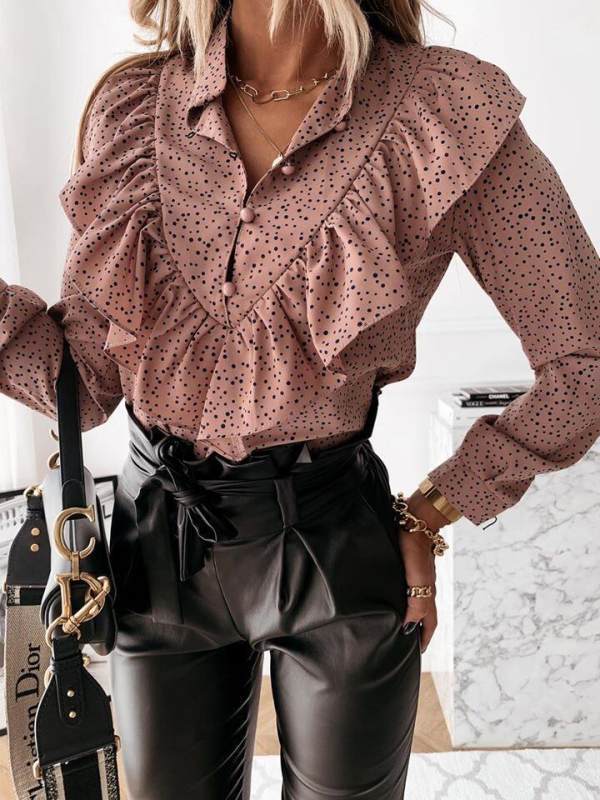 Women’s Casual Long Sleeve Blouse NorixaFashion.com