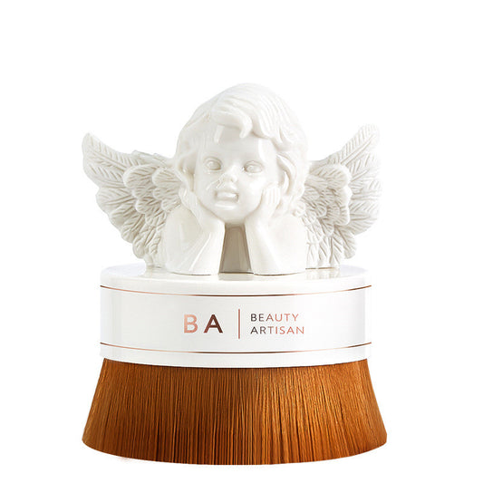 New Foundation Brush, Base Makeup Brush, Easy To Use, With Lid, High Density CJD2