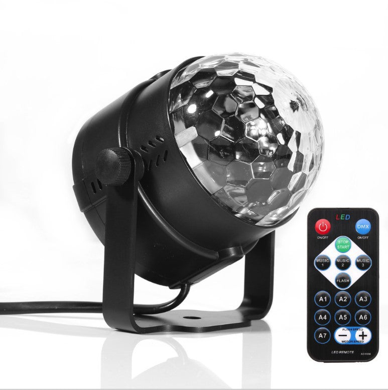 Remote Control Colorful Magic Ball Projection Lamp