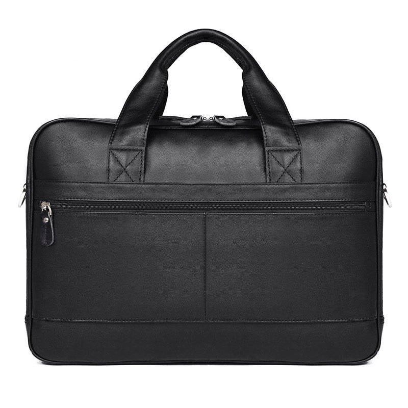 Leather  Business Men's Large Handbag CJD