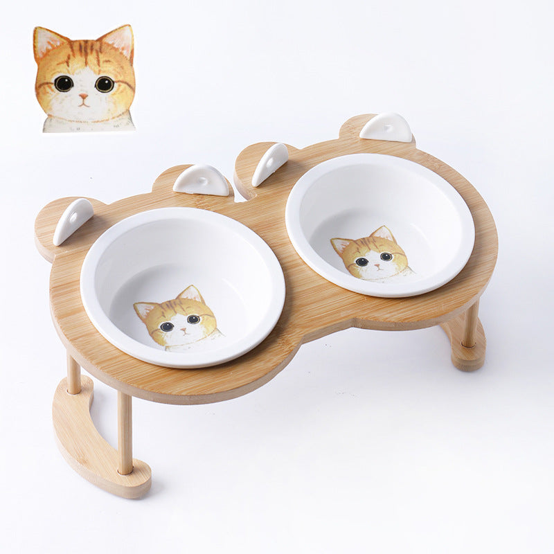 Cat Bowl Pets Fashion