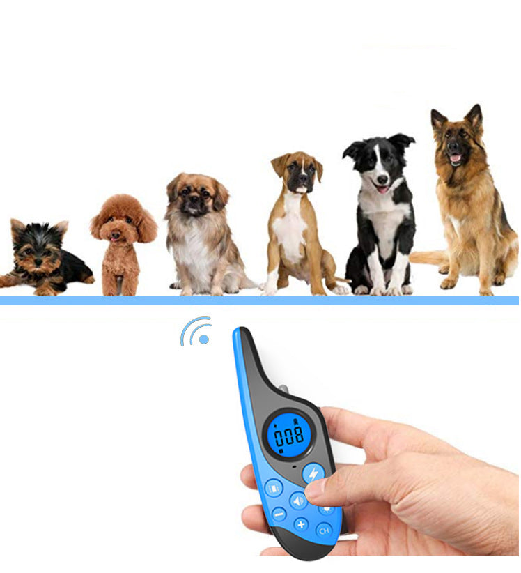 Rechargeable Remote Control Dog Training Device Pet Supplies Rechargeable Bark Stopper Pets Fashion