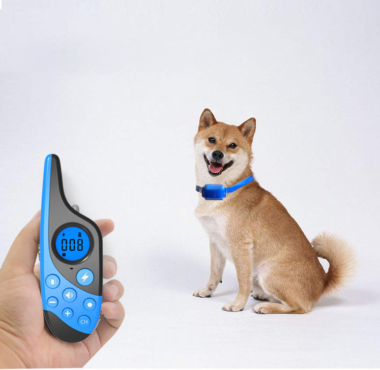 Rechargeable Remote Control Dog Training Device Pet Supplies Rechargeable Bark Stopper Pets Fashion