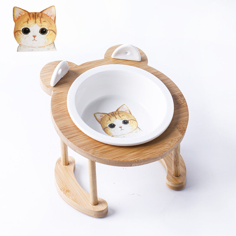 Cat Bowl Pets Fashion