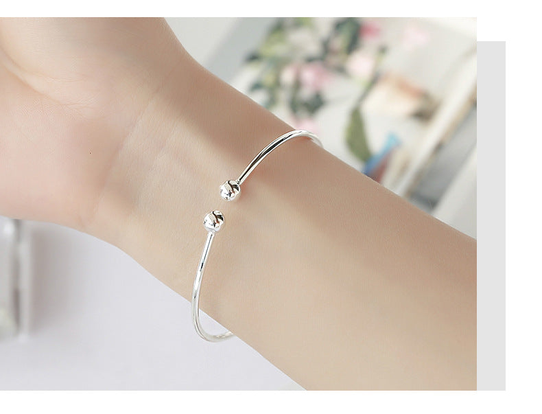 Sakura S925 Silver Letter Bracelet LadyShow.Store