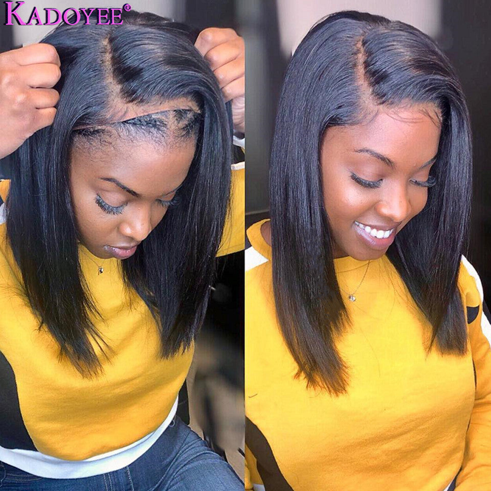 Europe, America, African Wigs,Female Human Hair Wigs, Front Lace Real Wigs LadyShow.Store