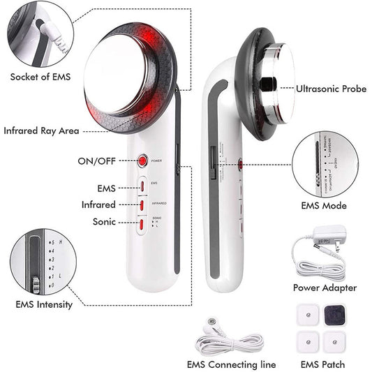 Three-in-one Slimming Instrument Massage Beauty Instrument