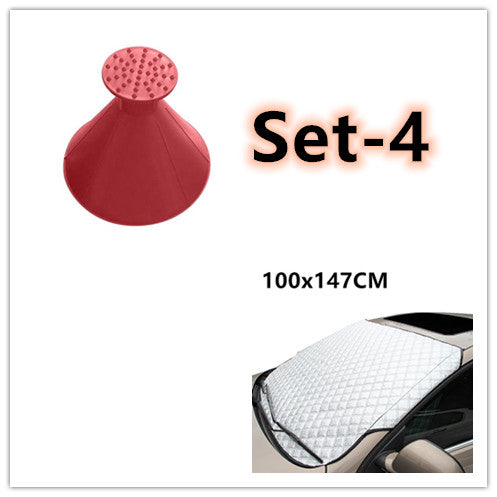 Car snow block front windshield antifreeze cover winter front gear snowboard windshield snow cover frost guard CJD