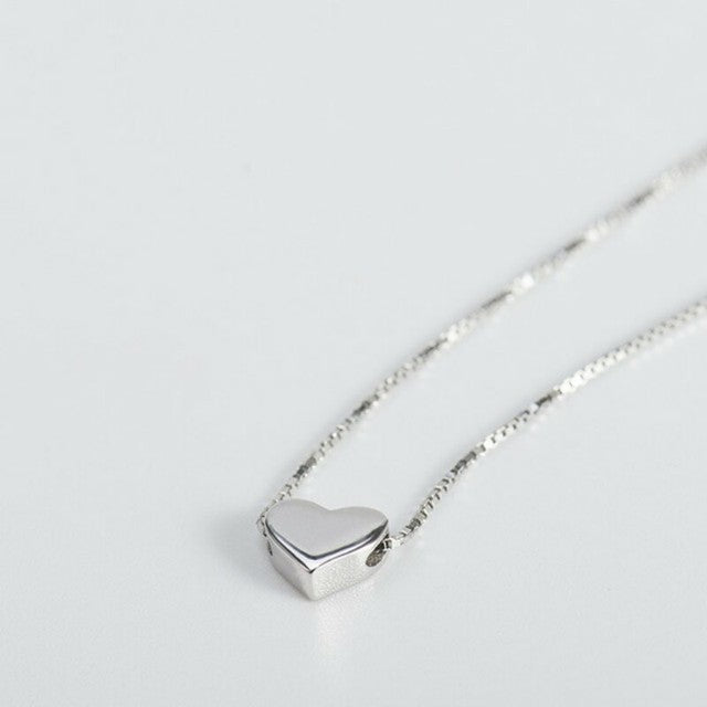 Fashion Simple Heart-shaped Clavicle Chain LadyShow.Store
