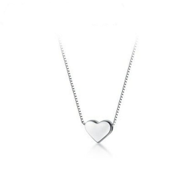 Fashion Simple Heart-shaped Clavicle Chain LadyShow.Store